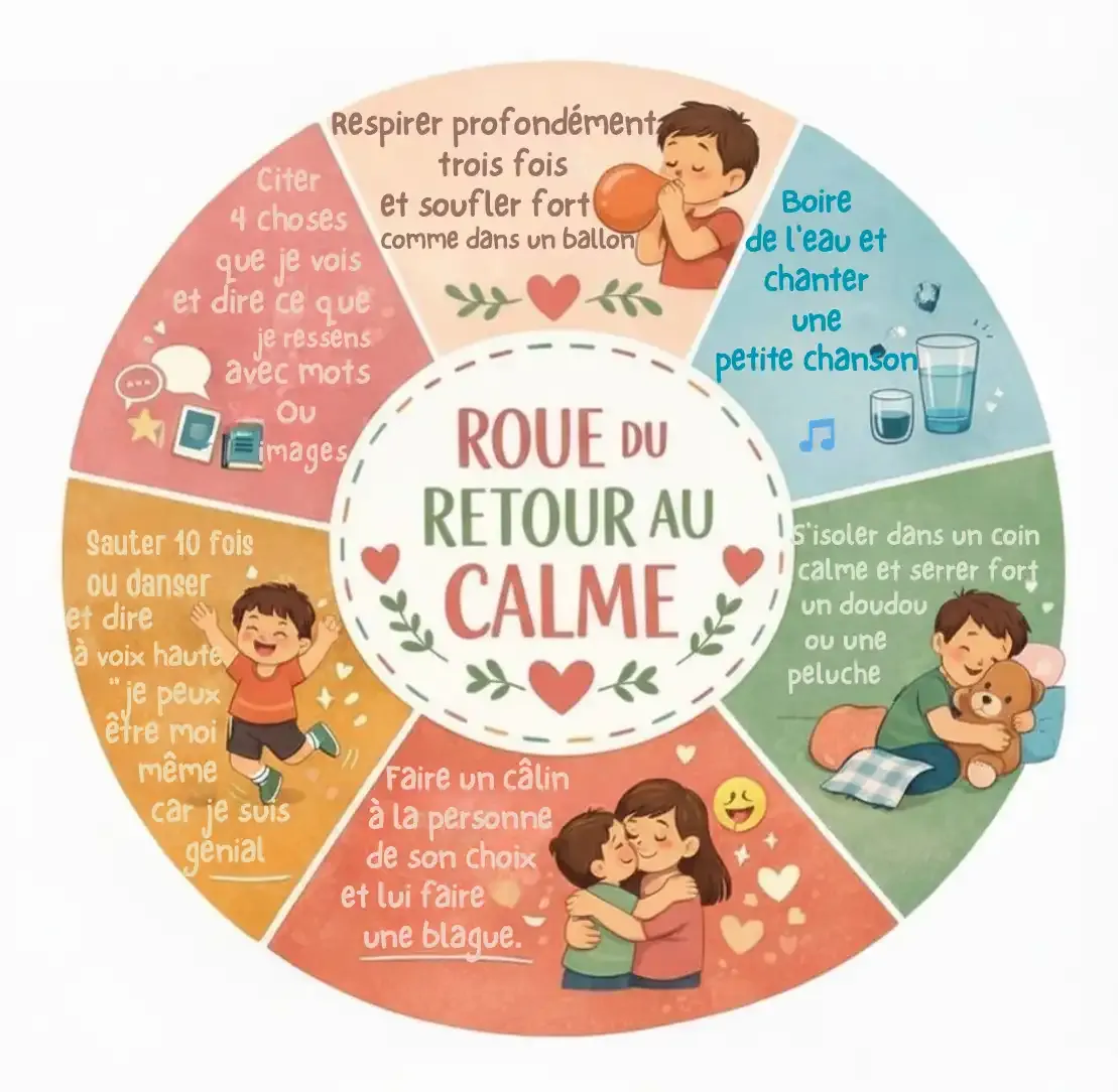 Roue du retour au calme